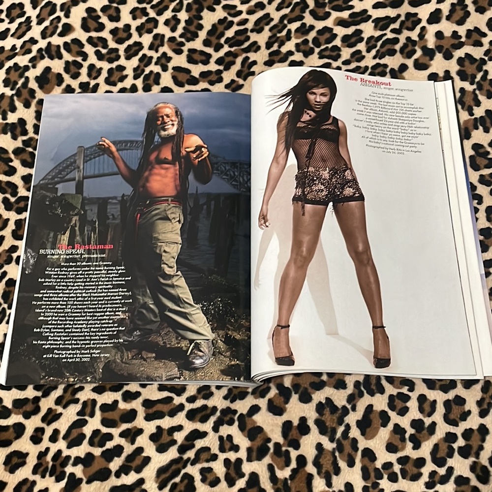 2002 Vanity Fair The Music Issue ๐ถ November JLo Gwen Stefani Alicia Keys Crow - Picture 10 of 17